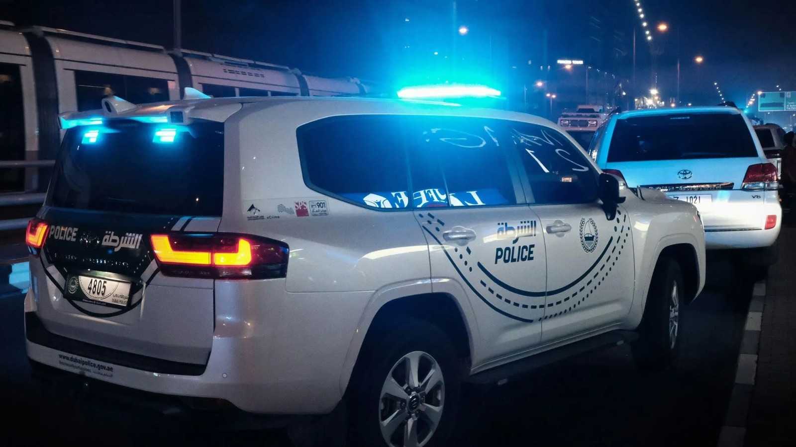 Detención policial en Dubái.