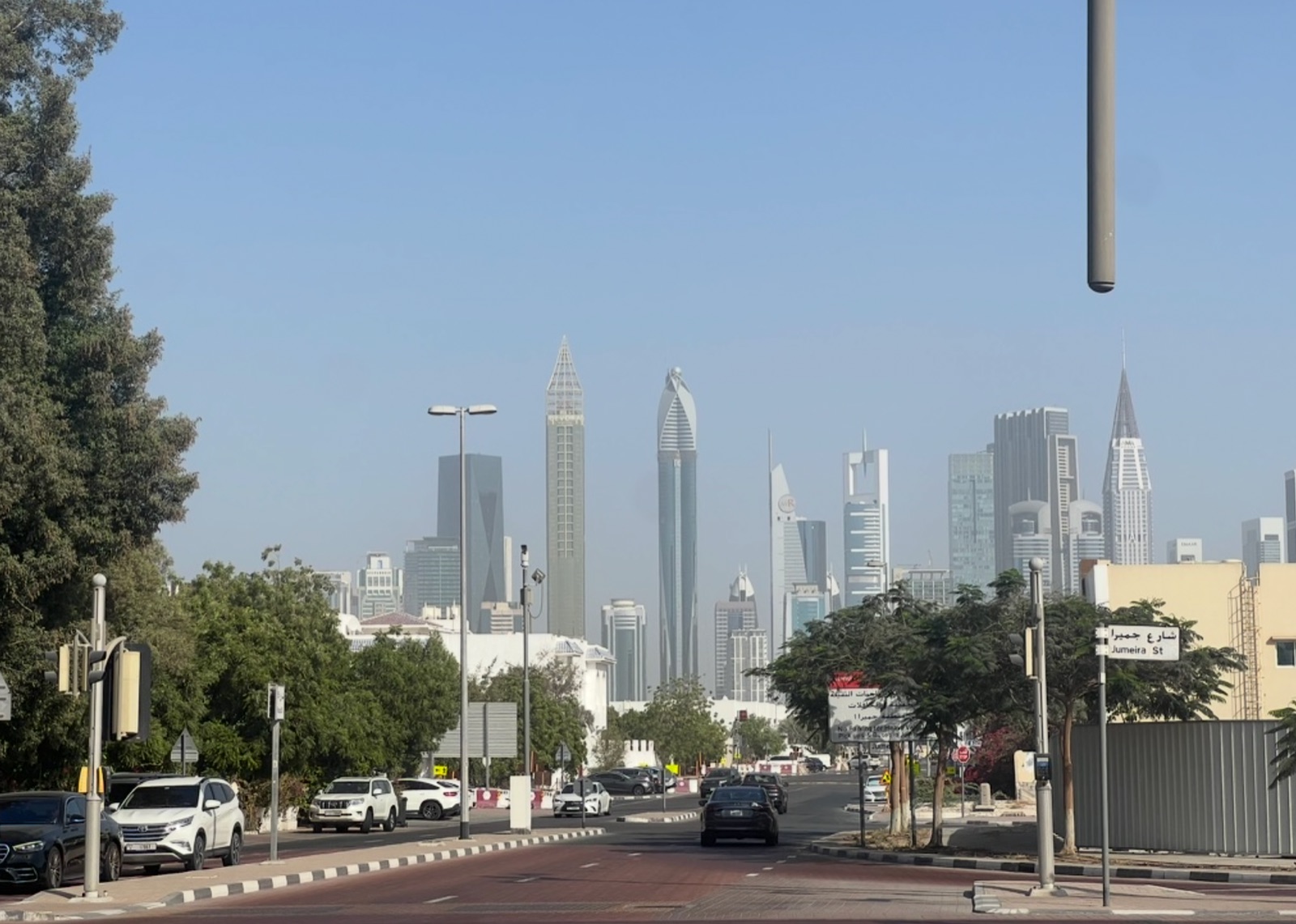 Jumeirah St. en Dubái.